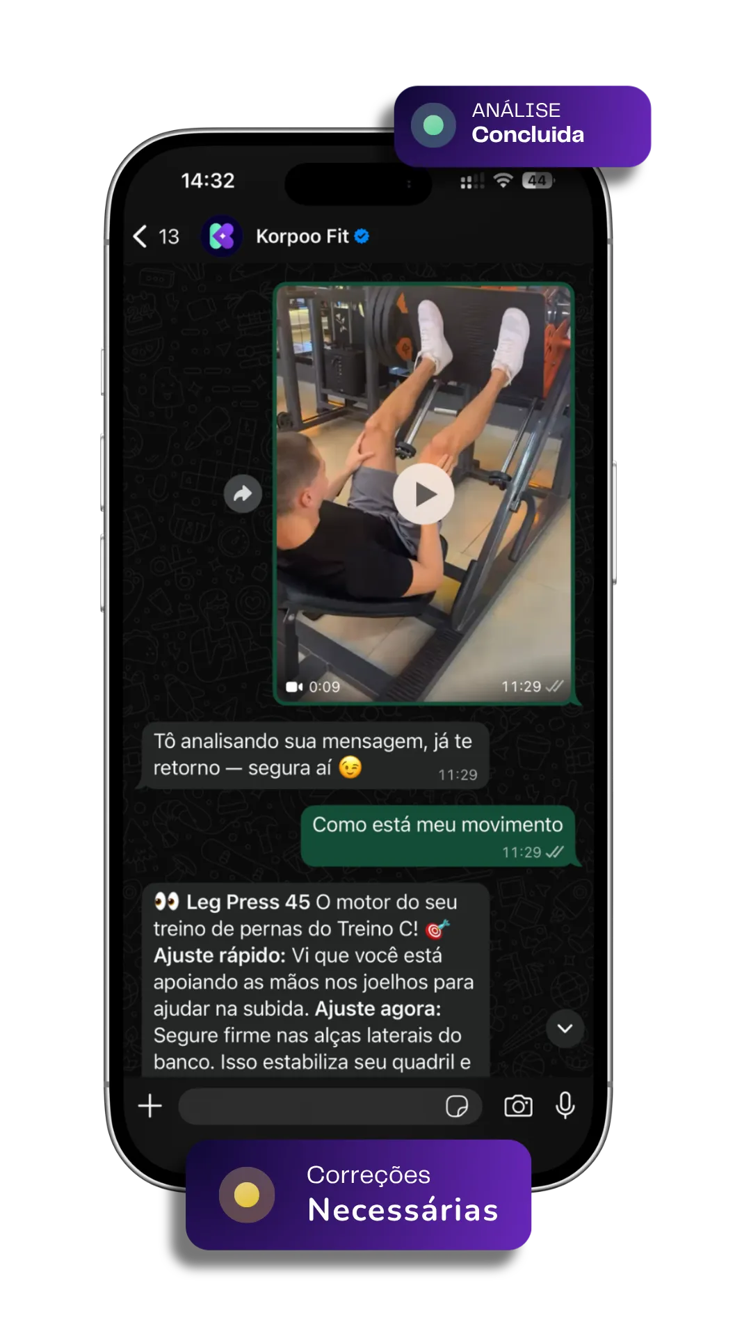 Correção de Exercício