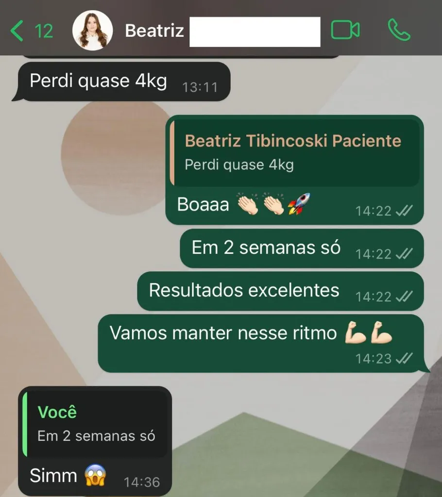 Feedback Beatriz